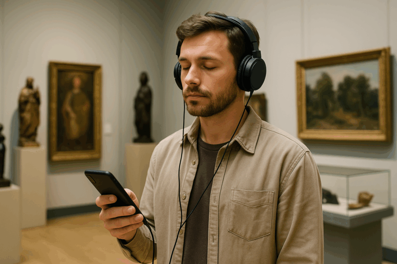 Аудіогіди, створені за допомогою ШІ: нове звучання українських музеїв Аудіогіди, створені за допомогою ШІ: нове звучання українських музеїв